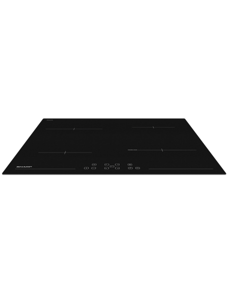 Plită cu inducție Sharp KH-6I45FT0I-EU, Negru