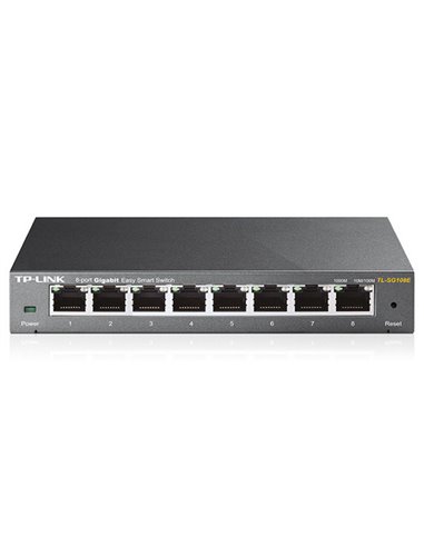 Сетевой коммутатор TP-LINK TL-SG108E, 8x 10/100/1000 Мбит/с