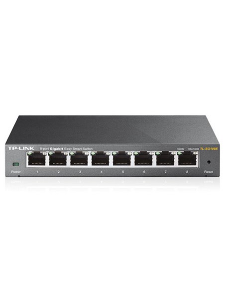 Сетевой коммутатор TP-LINK TL-SG108E, 8x 10/100/1000 Мбит/с