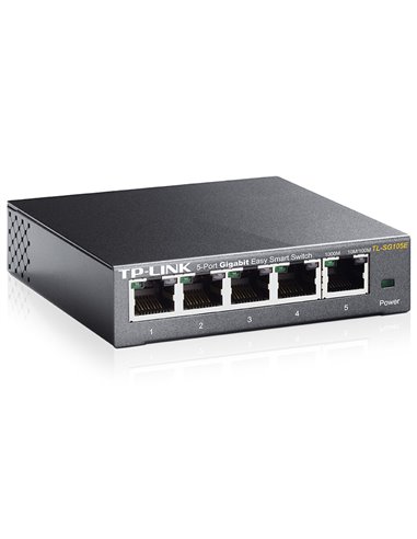 Switch de rețea TP-LINK TL-SG105E, 5x 10/100/1000 Mbps