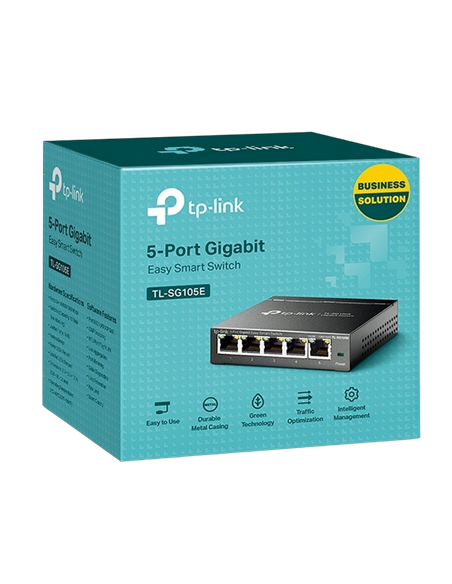 Switch de rețea TP-LINK TL-SG105E, 5x 10/100/1000 Mbps