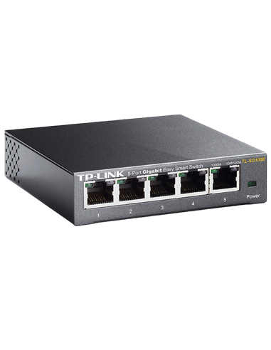 Switch de rețea TP-LINK TL-SG105E, 5x 10/100/1000 Mbps