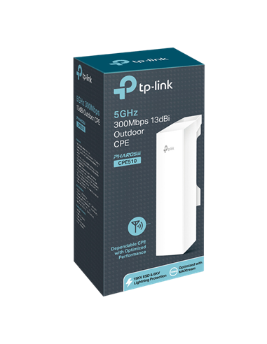 Наружная точка доступа TP-LINK CPE510, 300 Мбит/с, Белый