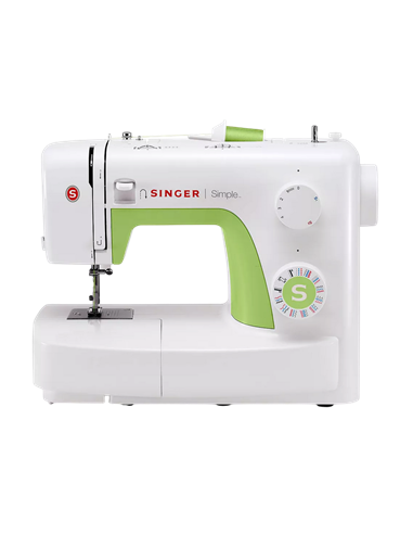 Mașină de cusut Singer Simple 3229, Alb | Verde