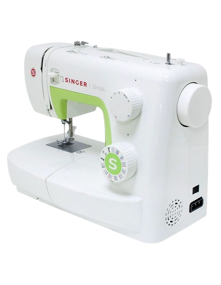 Mașină de cusut Singer Simple 3229, Alb | Verde