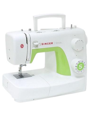 Mașină de cusut Singer Simple 3229, Alb | Verde