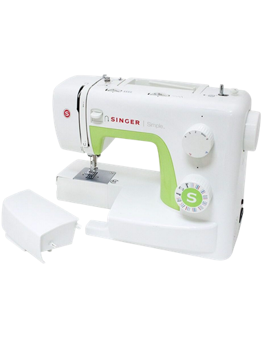 Mașină de cusut Singer Simple 3229, Alb | Verde