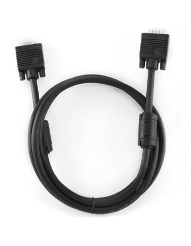 Видео кабель Cablexpert CC-PPVGA-6B, VGA D-Sub (M) - VGA D-Sub (M), 1,8м, Чёрный