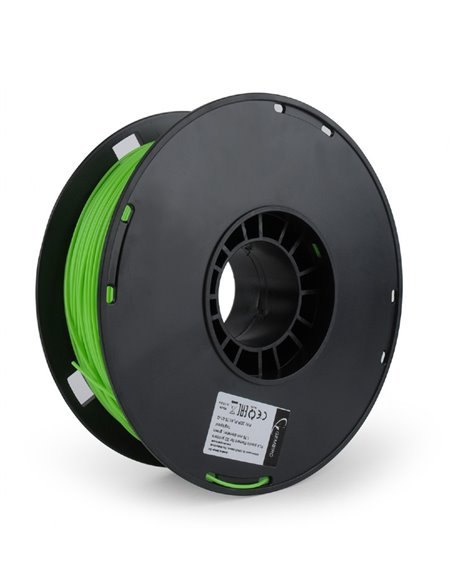 Filament pentru imprimantă 3D Gembird 3DP-PLA1.75-01-G, PLA, Verde , 1.75 mm, 1kg