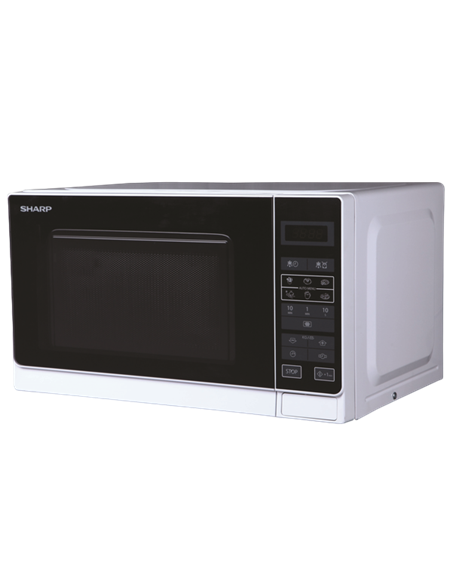Cuptor cu microunde Sharp R242WW, Alb