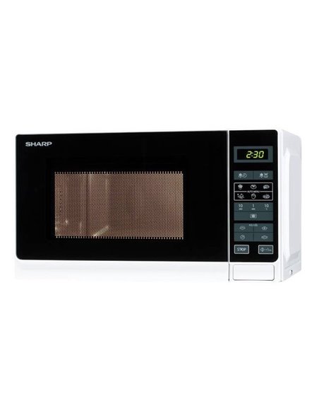 Cuptor cu microunde Sharp R242WW, Alb
