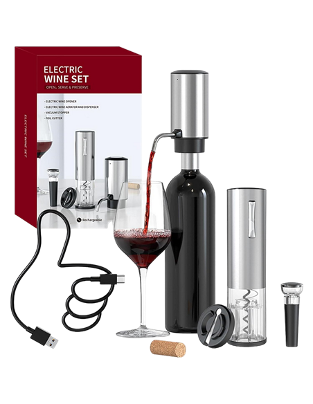 Set pentru vinuri Circle Joy SGS-KD-8, Oțel inoxidabil