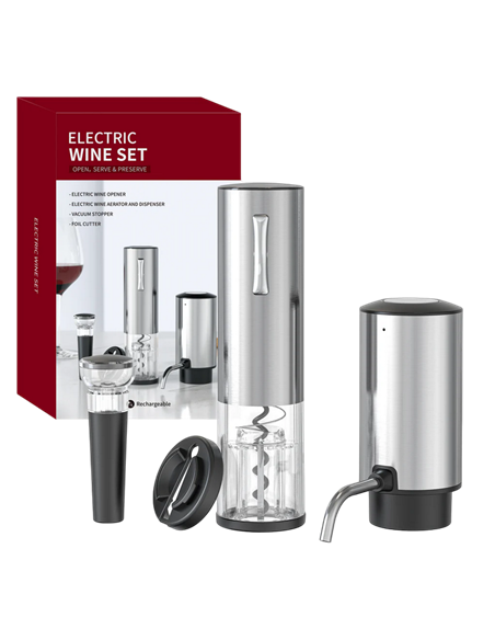 Set pentru vinuri Circle Joy SGS-KD-8, Oțel inoxidabil