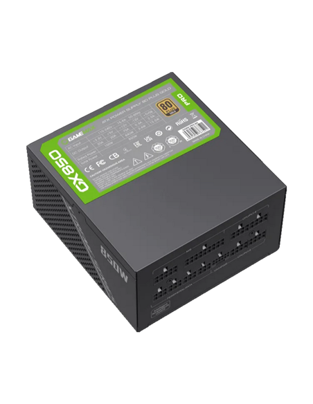 Блок питания для компьютеров Gamemax GX-850 PRO, 850Вт, ATX, Полностью модульный