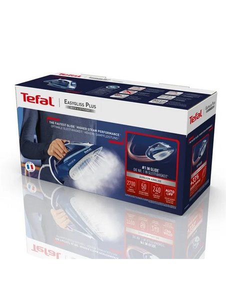 Fier de călcat Tefal FV5770E0, 2700 W, Albastru | Alb