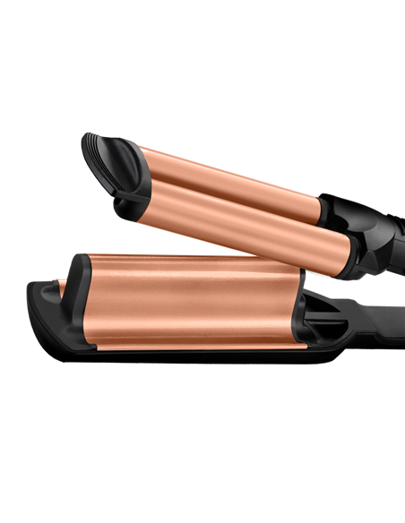 Плойка BaByliss Deep Waver W2447E, Черный | Золотистый