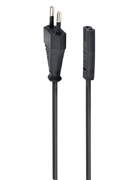 Шнур питания Cablexpert PC-184/2, 1.8 м, Чёрный