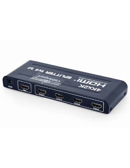 Splitter HDMI Cablexpert DSP-4PH4-02, HDMI (F) - 4x HDMI (F), Negru Splitter HDMI Cablexpert DSP-4PH4-02, HDMI (F) - 4x HDMI (F), Negru