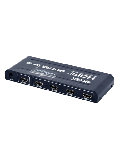 Splitter HDMI Cablexpert DSP-4PH4-02, HDMI (F) - 4x HDMI (F), Negru
