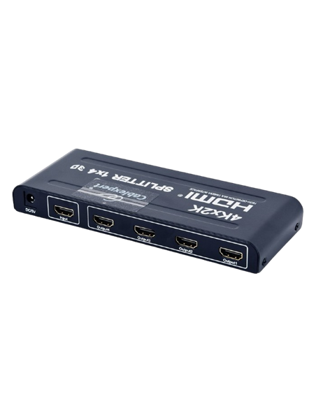 Splitter HDMI Cablexpert DSP-4PH4-02, HDMI (F) - 4x HDMI (F), Negru Splitter HDMI Cablexpert DSP-4PH4-02, HDMI (F) - 4x HDMI (F), Negru