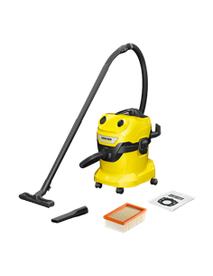 Aspirator Karcher WD 4 V-20/5/22, Galben | Negru