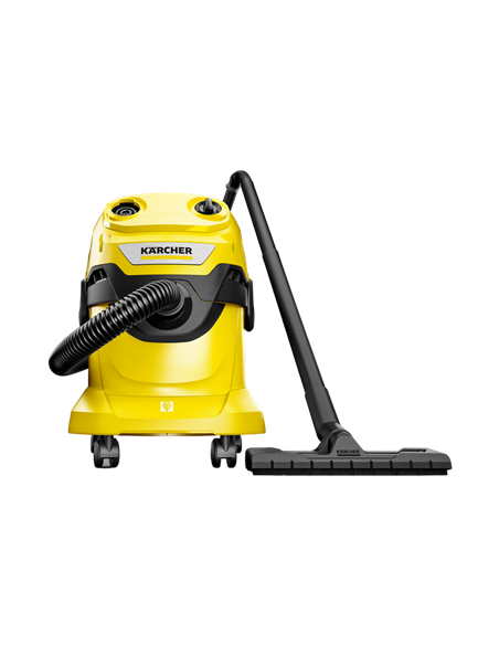 Пылесос Karcher WD 4 V-20/5/22, Желтый | Черный