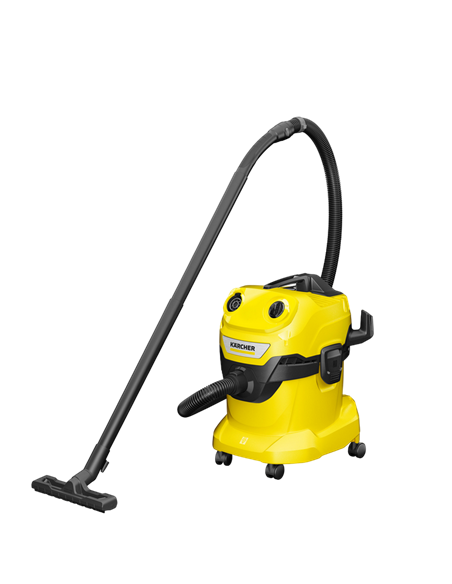 Пылесос Karcher WD 4 V-20/5/22, Желтый | Черный