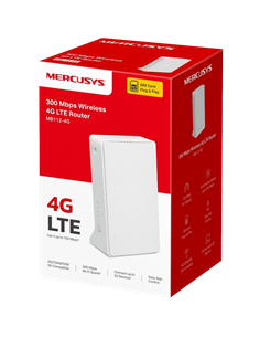 Router fără fir MERCUSYS MB112-4G, Wi-Fi + 4G LTE, Alb 2
