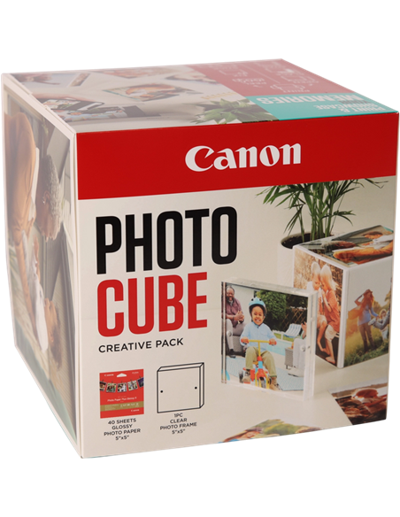 Hârtie fotografică Canon PP-201, 5X5", Photo Cube, 13x13 cm