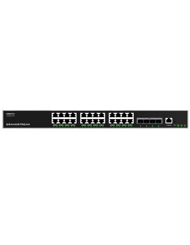 Сетевой коммутатор Grandstream GWN7813, 24x 10/100/1000 Мбит/с