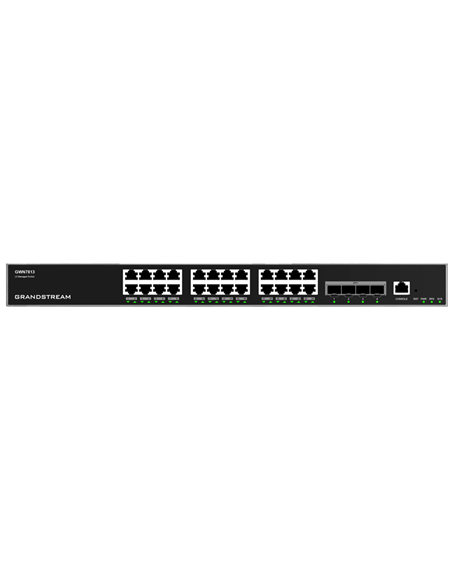Сетевой коммутатор Grandstream GWN7813, 24x 10/100/1000 Мбит/с