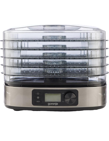 Deshidrator de fructe Gorenje FDK500DE, Oțel inoxidabil