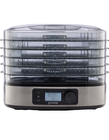 Deshidrator de fructe Gorenje FDK500DE, Oțel inoxidabil
