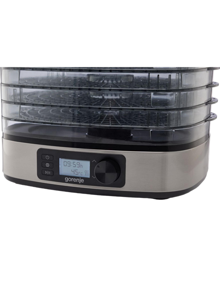 Deshidrator de fructe Gorenje FDK500DE, Oțel inoxidabil