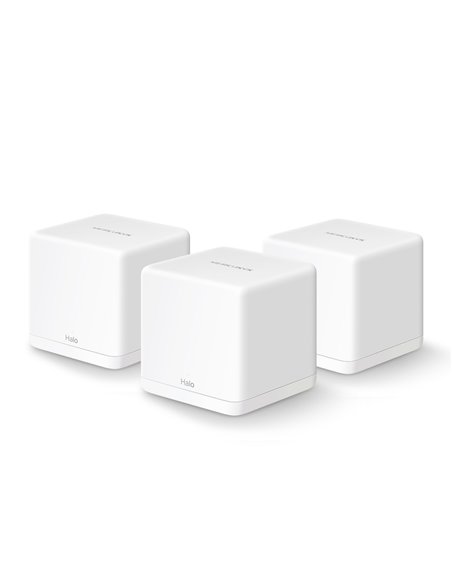 Домашняя Mesh Wi-Fi система MERCUSYS Halo H30G (3-pack), Белый