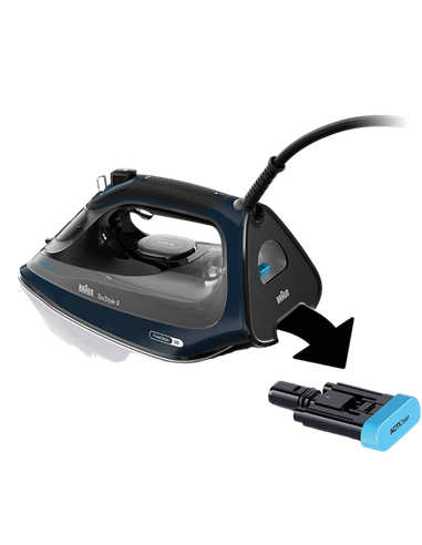 Fier de călcat Braun SI 9682 DB, 3200W, Negru | Albastru