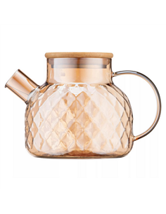 Ceainic cu infuzor Ardesto Golden Moon AR3010GBH, 1L, Auriu