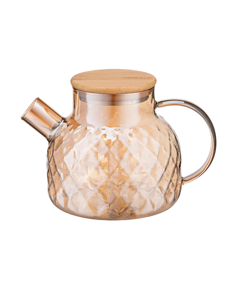 Ceainic cu infuzor Ardesto Golden Moon AR3010GBH, 1L, Auriu