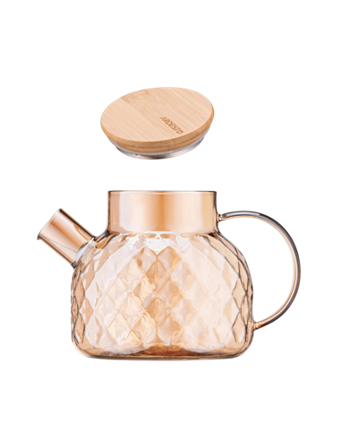 Ceainic cu infuzor Ardesto Golden Moon AR3010GBH, 1L, Auriu