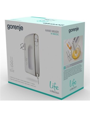 Mixer Manual Gorenje M460CBK, Negru