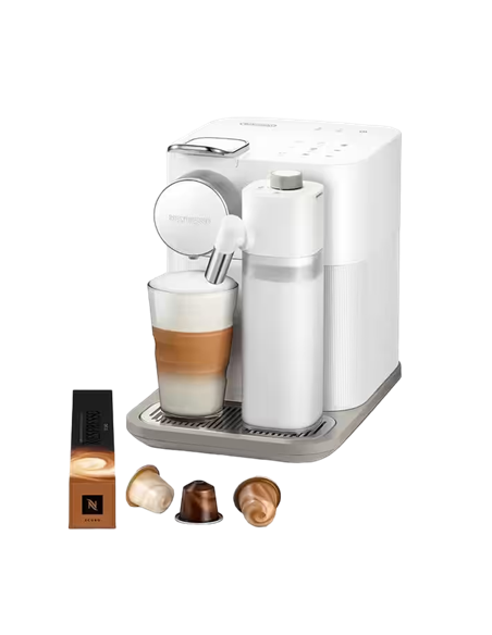 Cafetieră cu capsule DeLonghi EN640.W, 1400W, Alb