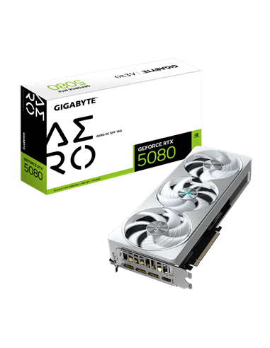 Видеокарта Gigabyte GV-N5080AERO OC-16GD, 16 ГБ GDDR7 256бит