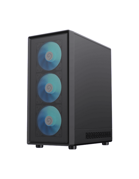 Компьютерный корпус Gamemax Storm 2 AB, Midi-Tower, Без блока питания, Чёрный