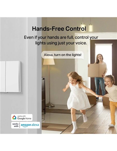 Умный выключатель света TP-LINK Tapo S220, Белый