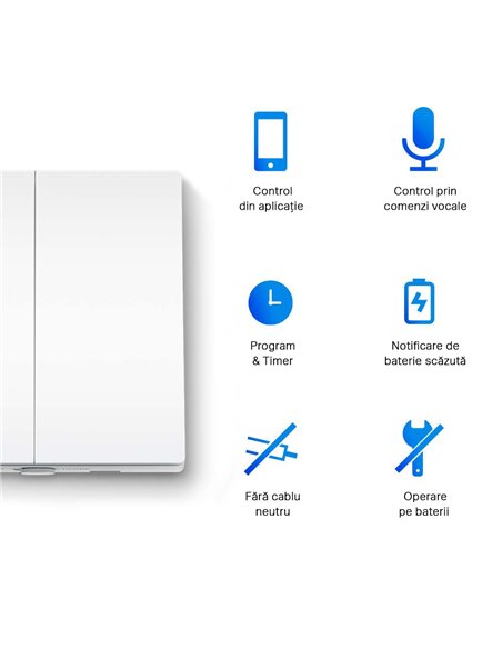 Умный выключатель света TP-LINK Tapo S220, Белый