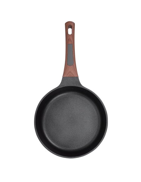 Tigaie RESTO 93509, 24cm, Negru