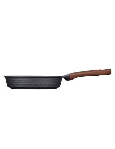 Tigaie RESTO 93509, 24cm, Negru