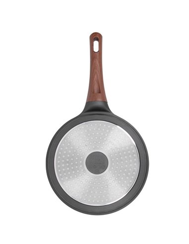 Tigaie RESTO 93509, 24cm, Negru