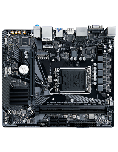 Материнская плата Gigabyte H610M S2H V2, LGA1700, Intel H610, Micro-ATX