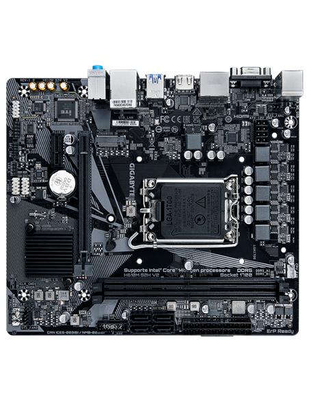 Placă de bază Gigabyte H610M S2H V2, LGA1700, Intel H610, Micro-ATX